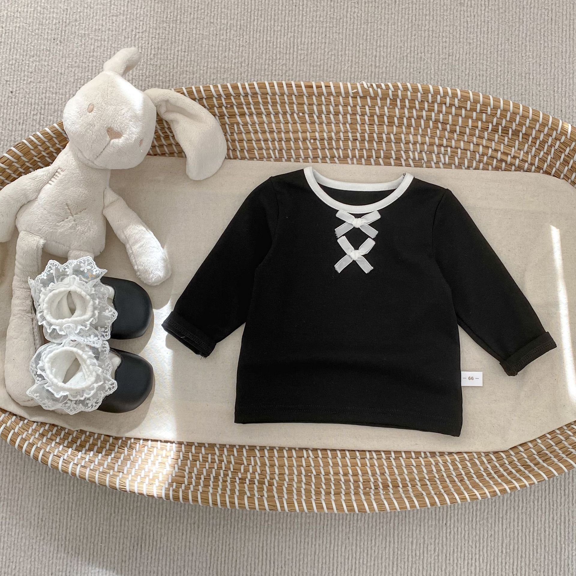 【73-120】長袖Tシャツ&ワイドパンツ 女の子 おしゃれ やわらか素材 - 画像 (7)