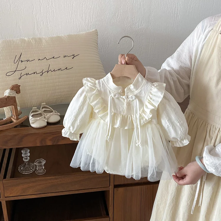 【66-90cm】ロンパース 可愛い ワンピース 肌触り良い ベビー服