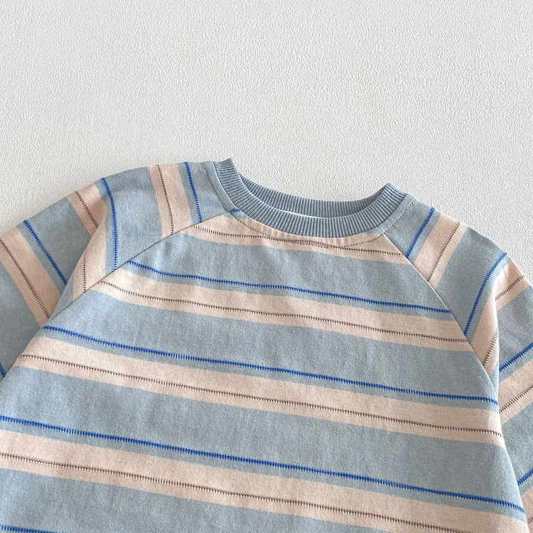 【66-90】ロンパース オールインワン ボーダー ベビー服 - 画像 (17)