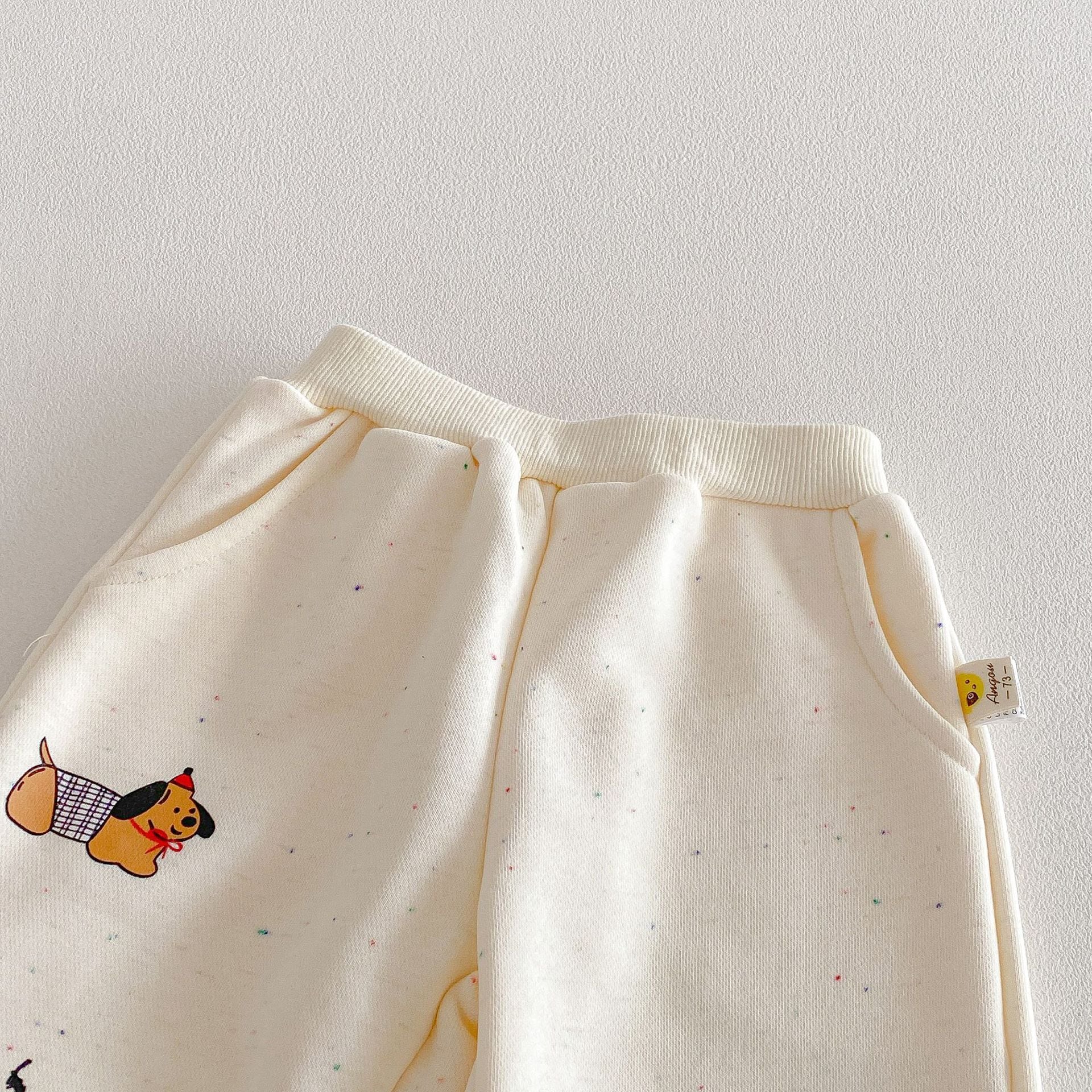 【73-110】セットアップ 可愛い ドッグ柄 人気 - 画像 (16)