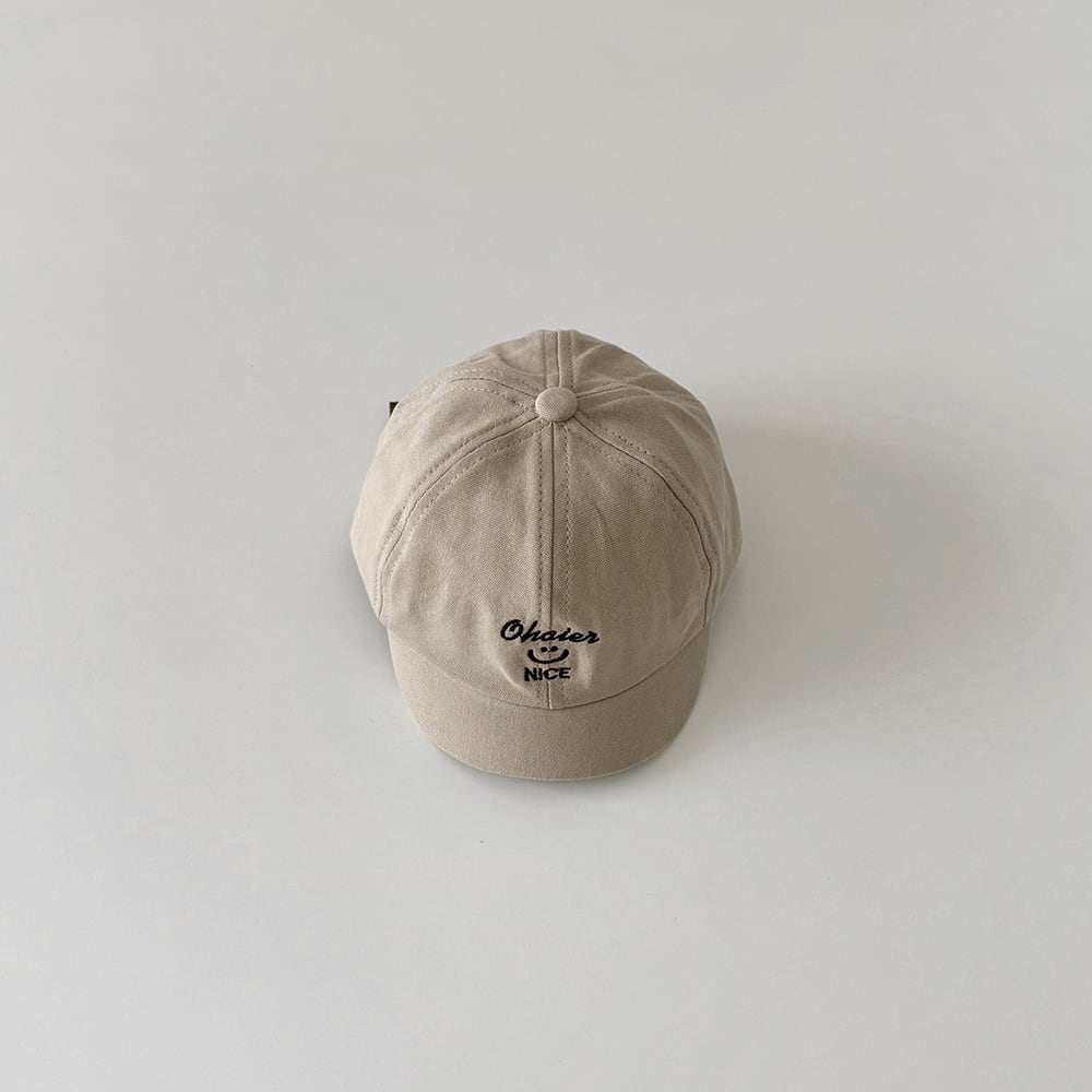 【GOODS】帽子 NICEスマイル シンプル ハット - 画像 (4)