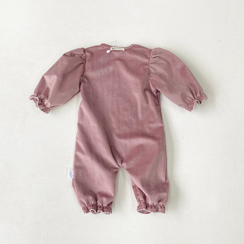 【66-90】ロンパース&帽子 セット 無地 肌に優しい ベビー服 - 画像 (12)