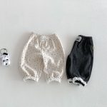 【73-110】パンツ フラワー柄 履きやすい おしゃれ 女の子 ボトムス