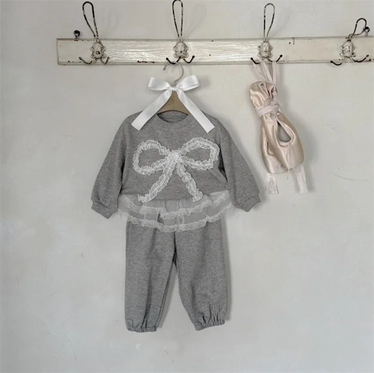 【73-100】トップス or パンツ or セットアップ リボン ルーズ 着心地良い - 画像 (10)