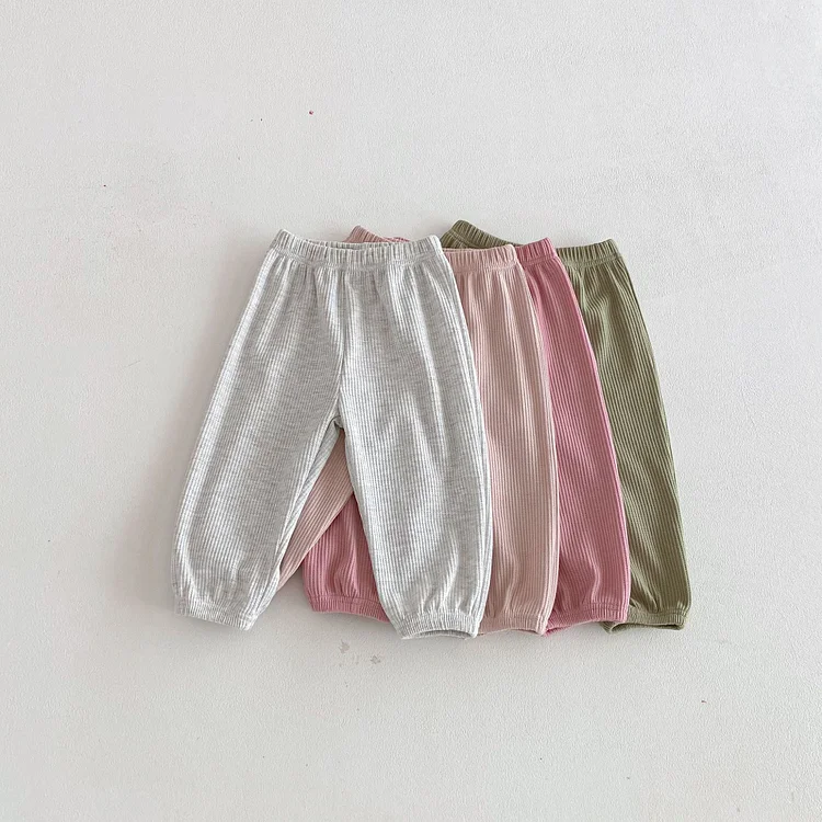 【80-130】セットアップ 英字刺繡 ワッフル シンプル 子供服 - 画像 (22)