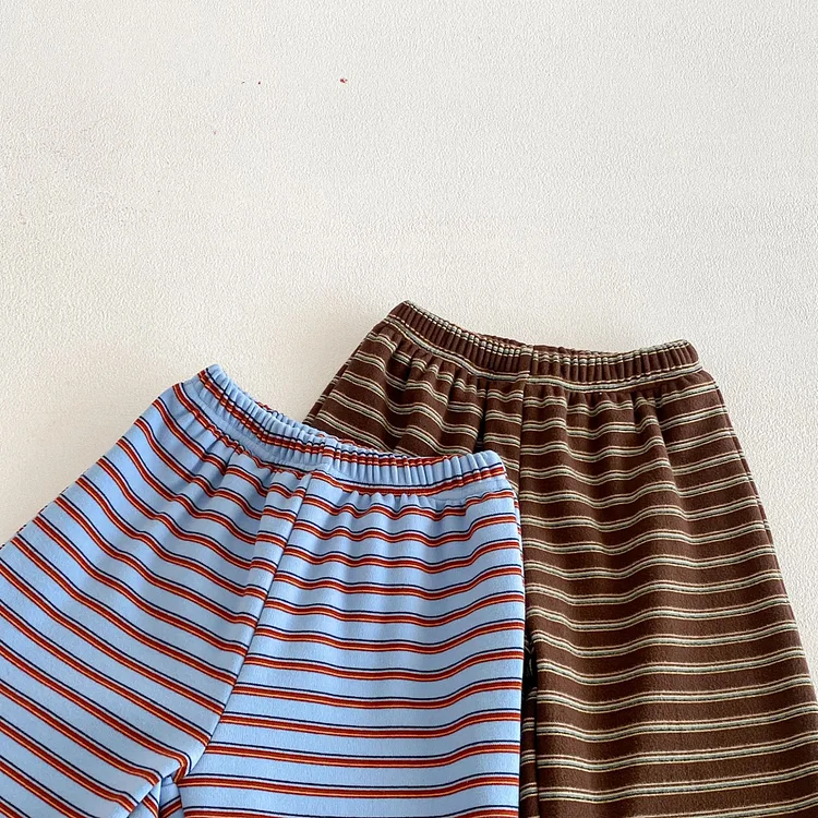 【80-130】セットアップ ボーダー フード付き カジュアル 子供服 - 画像 (19)