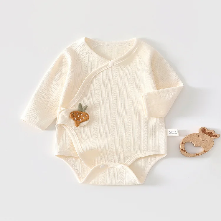 【59-80】ロンパース 着心地抜群 シンプル 肌触り良い ベビー服 - 画像 (7)