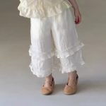 【80-130】シャツorショートパンツorパンツ 女の子 こなれ感 着せやすい 爽やか - 画像 (7)