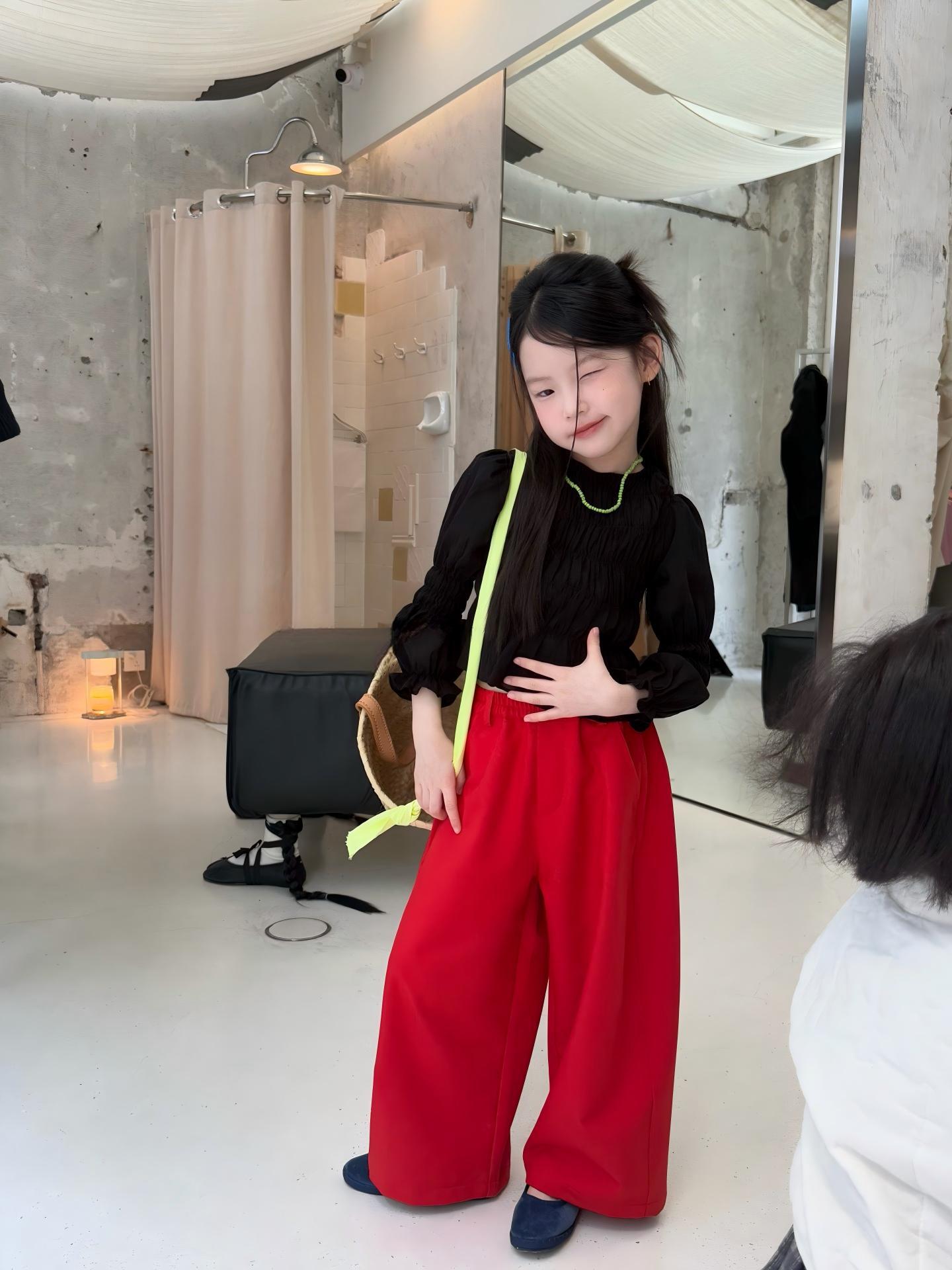 【90-140cm】トップス or パンツ 女の子 おしゃれ きれいめ