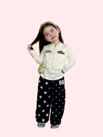【90-150】トップス or パンツ 女の子 カジュアル 韓国風 星柄 - 画像 (3)