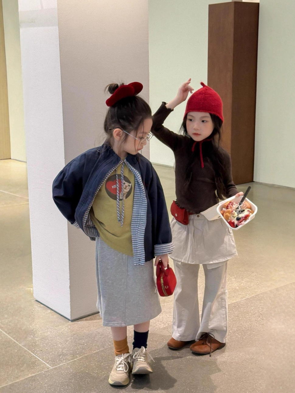 【90-140】チェック柄 リバーシブルジャケット/Tシャツ 女の子 - 画像 (6)