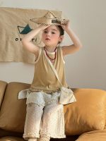 【90-140】ベスト or パンツ 女の子 ドット柄 フリル - 画像 (8)