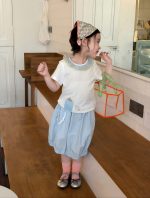 【90-140】Tシャツ or スカート 女の子 ドット柄 きれいめ - 画像 (6)
