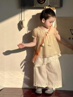 【90-140】Ｔシャツ or パンツ 女の子 ドット柄 通気性抜群 - 画像 (4)