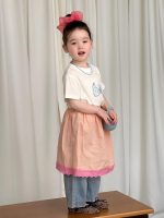 【90-140】Tシャツ or 付き裾 or デニムパンツ 女の子 可愛い - 画像 (3)