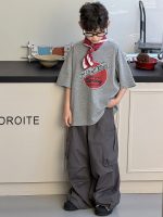 【90-160】半袖 Tシャツ 男の子 ストリート風 ポップデザイン - 画像 (4)