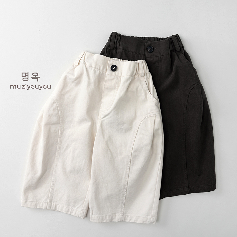 【80-130cm】パンツ キッズ ゆったり ナチュラル