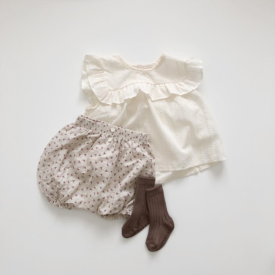 【66-100】ベビー ショートパンツ ナチュラル 着心地抜群 - 画像 (6)