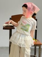 【90-140】Tシャツ or パンツ 女の子 プリント おしゃれ ゆったり - 画像 (6)