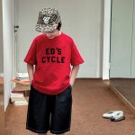 【90-150】半袖Tシャツ 男の子 アウトドア風 ロゴプリント カジュアル トップス 子供服 - 画像 (6)
