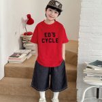 【90-150】デニムショートパンツ 男の子 バックポケット ゆったり カジュアル 子供服 - 画像 (6)