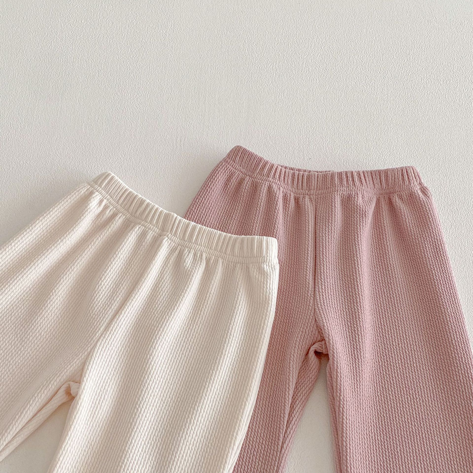 【80-130】女の子 セットアップ トップス+パンツ リボン付き - 画像 (17)
