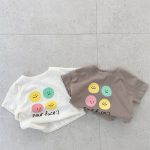 【73-120】半袖Tシャツ キッズ ロゴスマイル カジュアル - 画像 (3)