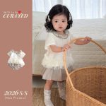 【73-100】ロンパース メッシュ おしゃれ 肌触り良い - 画像 (4)