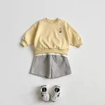 【73-120】セットアップ ベビー 熊柄 カジュアル - 画像 (10)
