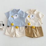 【73-110】Tシャツorパンツ 可愛い トリ 可愛い ベビー服 - 画像 (11)