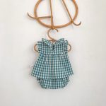 【73-110】セットアップ ベビー 女の子 かわいい チェック - 画像 (5)