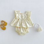 【66-100】セットアップ チェリー柄 トップス&ブルマ - 画像 (4)