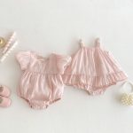 【66-90】ロンパース ベビー 女の子 可愛い ふわふわ - 画像 (3)