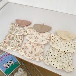 【66-100】セットアップ ベビー フリル袖トップス&レースショートパンツ - 画像 (3)