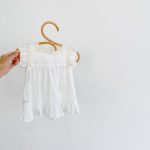 【66-100】ワンピース ベビー服 女の子 おしゃれ 刺繍 レース - 画像 (5)