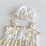 【66-90】キャミロンパース ベビー スウィート 小花柄 - 画像 (5)