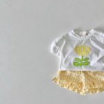【73-120】セットアップ ベビー 女の子 可愛い 花柄プリント - 画像 (5)