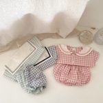 【66-100】セットアップ ベビー スクール風 チェック柄 - 画像 (5)