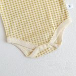 【66-90】キャミロンパース ベビー チェック 肌触り良い - 画像 (11)