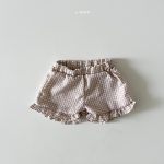 【73-100】セットアップ ベビー フリル チェック - 画像 (4)