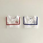 【66-90】ロンパース ベビー 可愛い 刺繍 セーラー - 画像 (7)