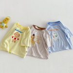 【73-120】Tシャツ 可愛い ボーダー トレンド おしゃれ トップス - 画像 (7)