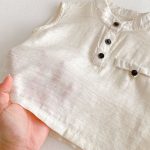 【73-100】セットアップ トップス&ショートパンツ 無地 ノースリーブ - 画像 (10)