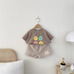 【73-120】半袖Tシャツ キッズ ロゴスマイル カジュアル - 画像 (7)