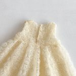 【73-100】ワンピース ベビー プリンセス 立体ローズ - 画像 (7)