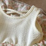 【73-90】ロンパース ベビー 小花柄 チュール - 画像 (10)