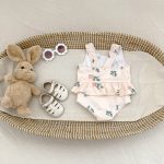 【80-120】水着 花柄 フリル 伸縮性あり 水遊び - 画像 (6)