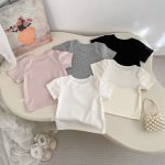 【90-160】Tシャツ 柔らか 半袖 トップス - 画像 (3)