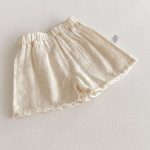 【73-100】セットアップ トップス&ショートパンツ 無地 ノースリーブ - 画像 (7)