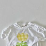 【73-120】セットアップ ベビー 女の子 可愛い 花柄プリント - 画像 (8)